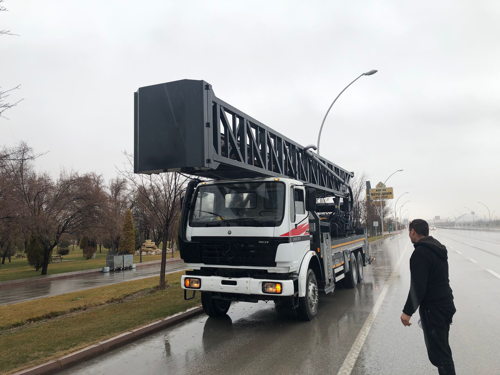 Буровая машина была изготовлена ​​для буровой компании «Токель».